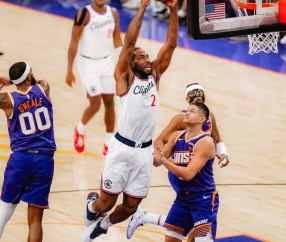 哈登缺席小卡25分8板5助攻快船战胜太阳，狄龙22分5篮板